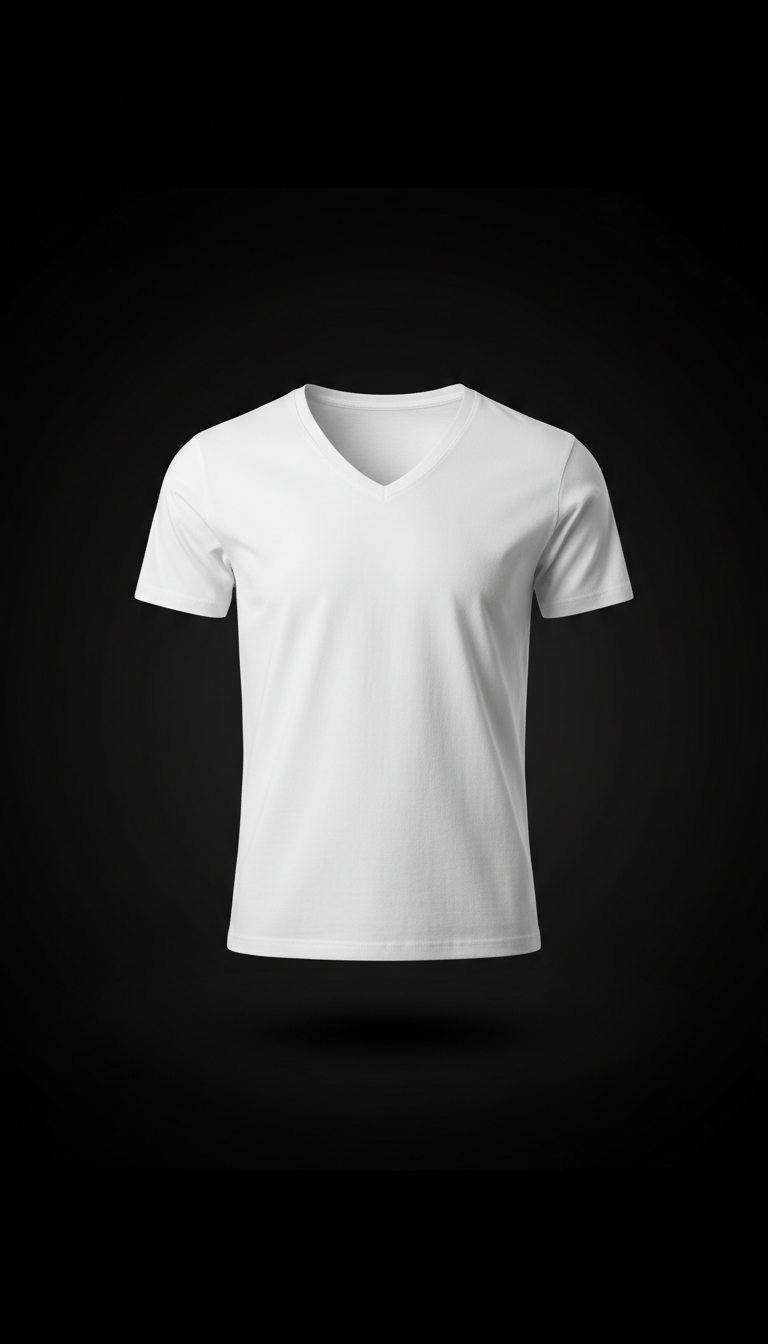 V-Neck Minimalist T-Shirt